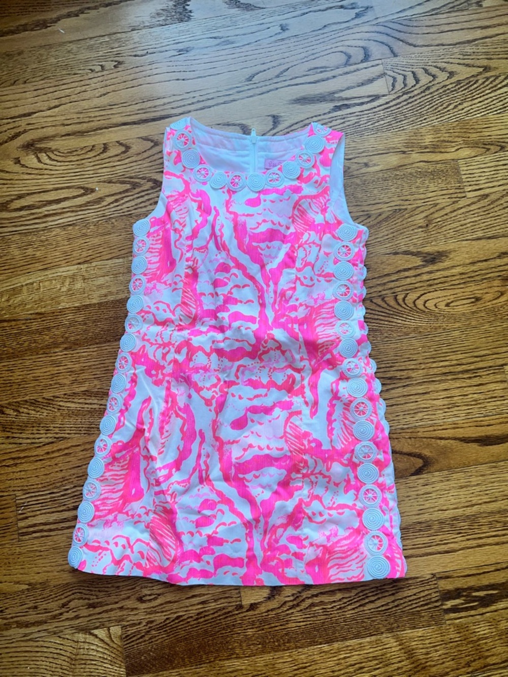 Worn once Lilly Pulitzer Mila Shift Dress Coral Reef